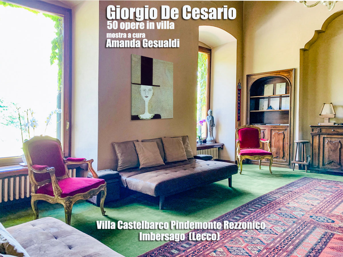 50 opere in villa storica Castelbarco Pindemonte Rezzonico 