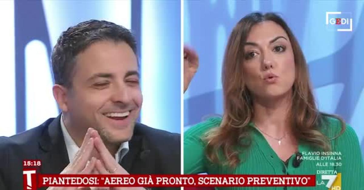 Augusta Montaruli Abbaia 27 Volte In Un Minuto In Diretta A La7