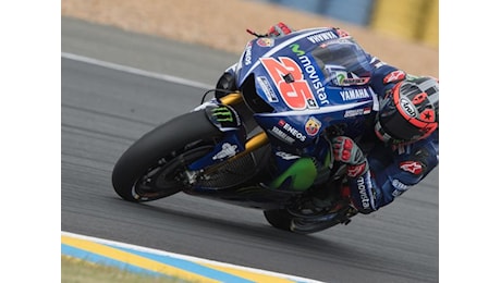 Gp di Francia: Moto Gp, vince Viñales Rossi cade nell'ultimo giro mentre era secondo di un soffio
