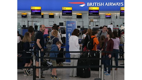 British Airways, «a causare il caos un errore umano: un tecnico ha spento un interruttore»