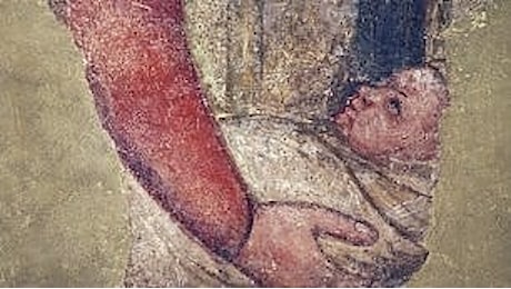 Milano, una perdita d'acqua in casa del vescovo Scola: spuntano gli affreschi del '300
