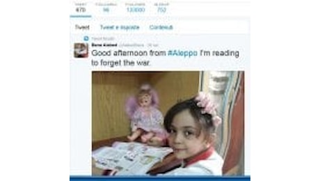 Aleppo sotto i bombardamenti, ultimo tweet di Bana Alabed