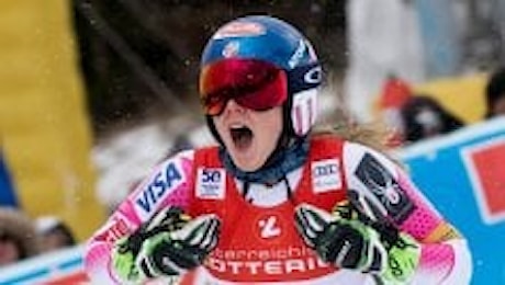 Sci, Cdm: Shiffrin fa il bis, il gigante è ancora suo. Troppo vento, cancellata la libera di Santa Caterina