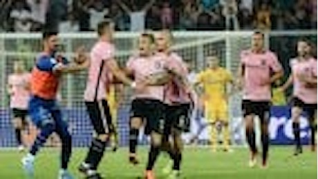 Serie B, finale playoff: Palermo a un passo dalla A, Frosinone battuto 2-1