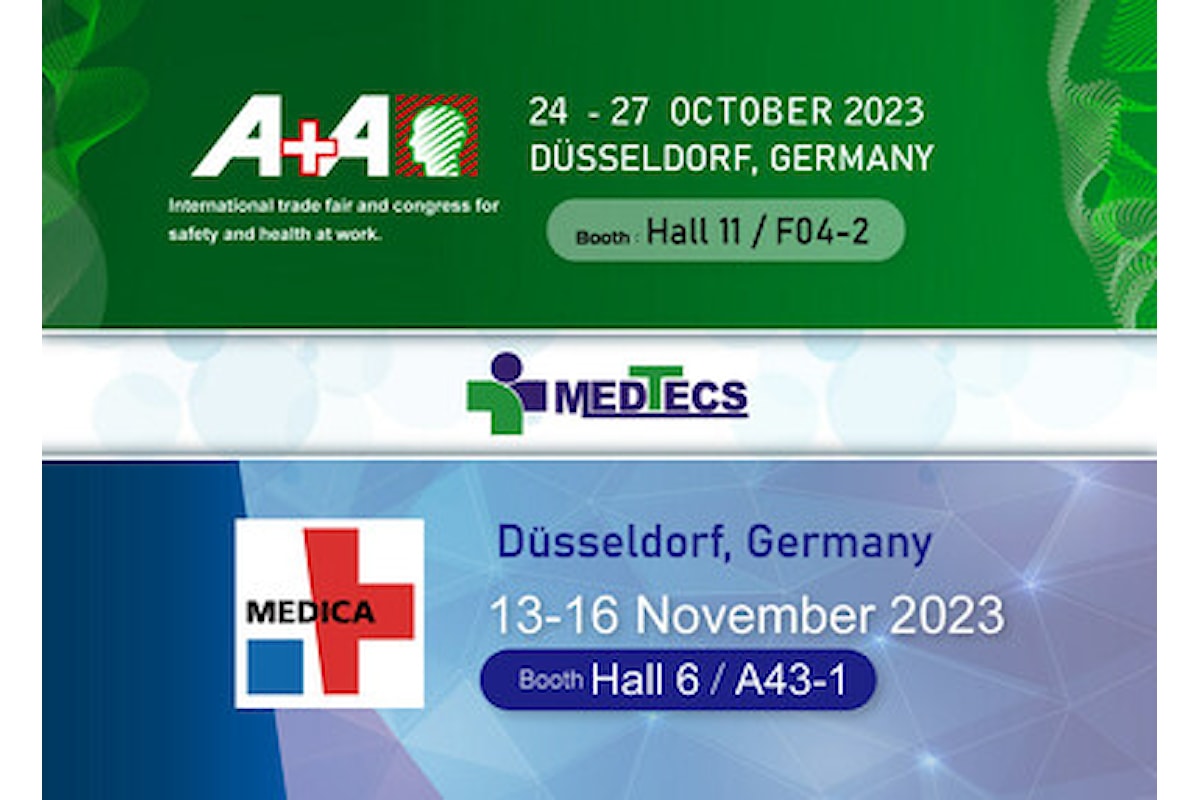 Medtecs to Attend MEDICA 2023 and A+A 2023 Trade Fair in Germany and Showcase Taiwan's PPE Advantage