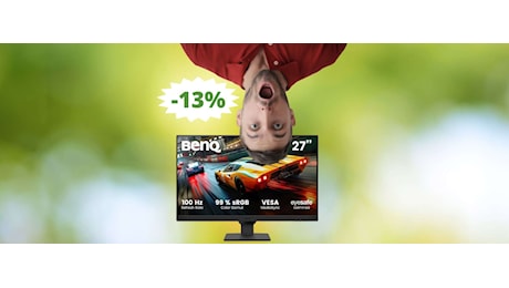 Monitor da gaming BenQ: semplicemente ECCEZIONALE (-13%)
