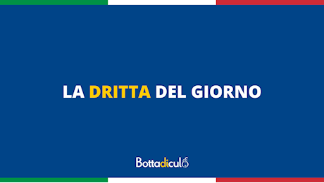 La Dritta del Giorno di Bottadiculo: Domenica 24 Novembre 2024