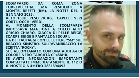 Massimo Raffi scomparso a Capodano, ritrovato senza vita: era una guardia giurata di 42 anni