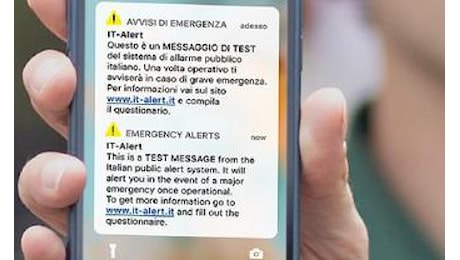 It-Alert Campi Flegrei, oggi il test per eruzione imminente