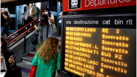 Sciopero di Trenord 30 settembre: i treni cancellati e garantiti. Come chiedere il rimborso