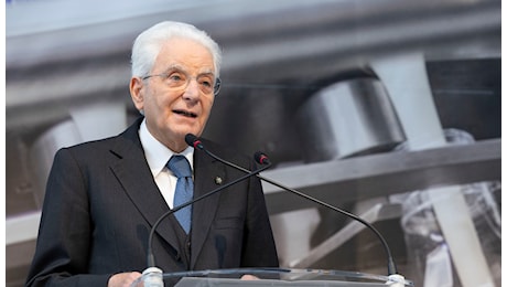 Mattarella: informazione bene primario. Ai garantisca libertà, senza rendere prigionieri