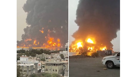 Raid di Israele sullo Yemen dopo il lancio del drone Houthi su Tel Aviv. I ribelli: Pagherete