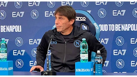 Napoli-Genoa, conferenza stampa Conte: dove vederla e orario