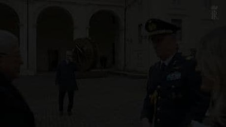 Mattarella incontra in Quirinale il Presidente della Palestina Abu Mazen