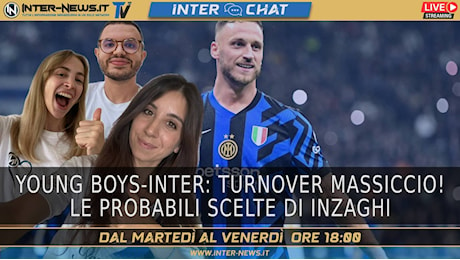 Young Boys-Inter, turnover massiccio! Le probabili scelte di Inzaghi | Inter Chat Live