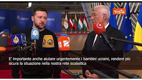 Zelensky al Consiglio Europeo: Bisogna aumentare la nostra produzione militare