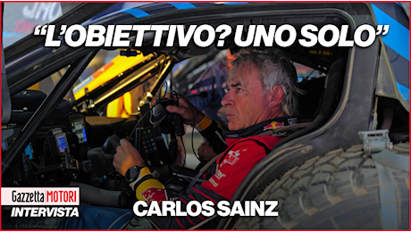 Carlos Sainz: Con il Ford Raptor T1+ alla Dakar, l'obiettivo è uno solo