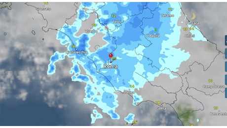 Bomba d'acqua in arrivo Roma, quando e dove: è allerta. Le previsioni meteo del weekend