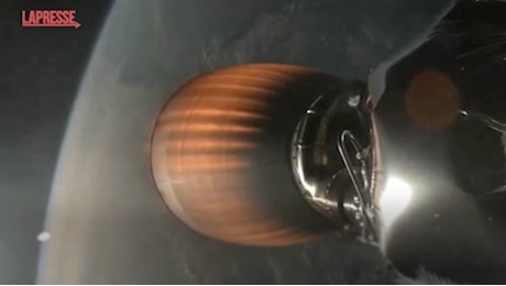 VIDEO Spazio, problema in volo per il razzo di SpaceX