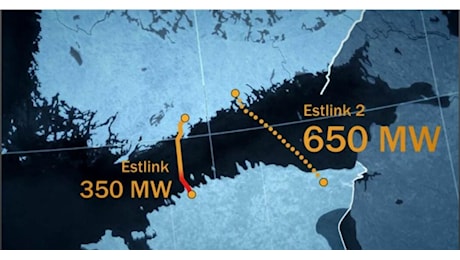 Mar Baltico, tranciati cavi sottomarini di telecomunicazioni tra Finlandia ed Estonia a 90mt profondità, ipotesi su “flotta ombra” russa