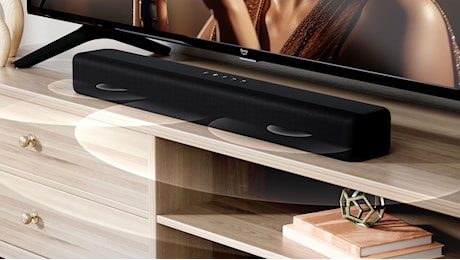 Arrivano le soundbar Amazon! Fino a 3.1 canali per un audio da cinema spendendo poco