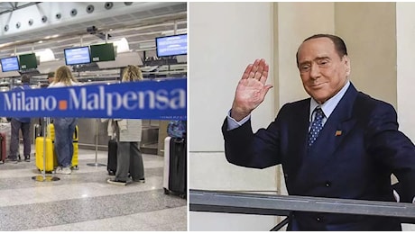 TAR Lombardia conferma, aeroporto di Malpensa sarà intitolato a Silvio Berlusconi