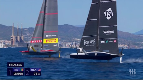 America's Cup - American Magic prova la rimonta, Luna Rossa vince Gara 2 con una sgambata perfetta: gli highlights - Vela video