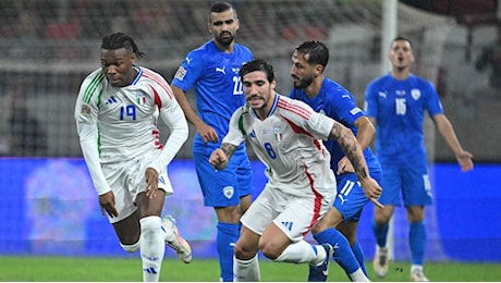 Pagelle Italia-Israele Nations League