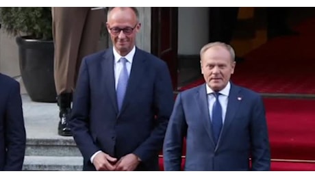 IL VIDEO. Dopo Parigi Merz da Tusk: nuova apertura in rapporti Germania-Polonia