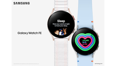 In arrivo il primo Galaxy Watch FE: la tecnologia avanzata di Samsung per il monitoraggio della salute alla portata di un numero ancora maggiore di utenti