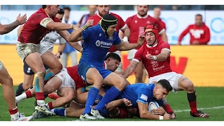 RUGBY Autumn Nations Series 2024: l’Italia supera con fatica la Georgia 20-17.