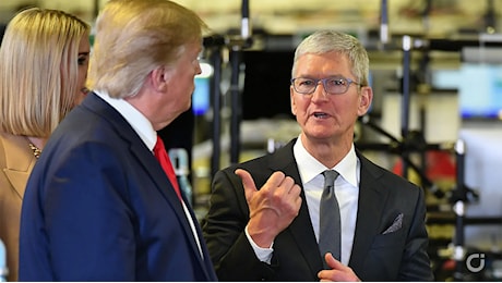 Tim Cook donerà 1 milione di dollari al fondo per l’insediamento di Trump