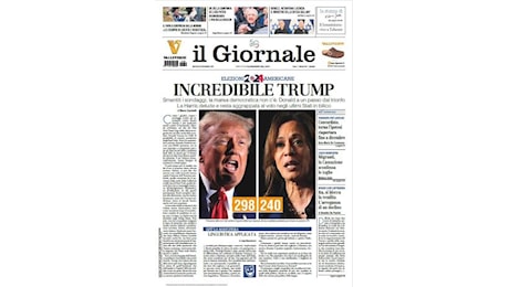 Elezioni Usa, i giornali italiani in dubbio fino all'ultimo scelgono strade diverse e c'è anche chi la prima pagina la dedica ad altro