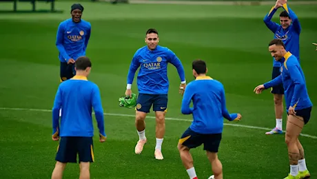 Vigilia di Inter-Bayern: l’allenamento dei nerazzurri