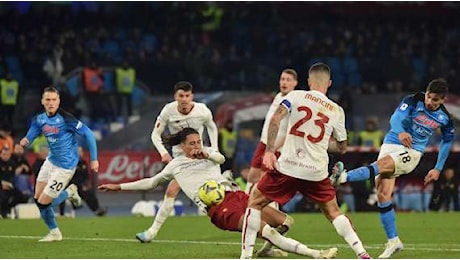 Roma con quasi 500 partite in più del Napoli in Serie A