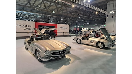 Milano AutoClassica: i 70 anni della Mercedes Ali di Gabbiano