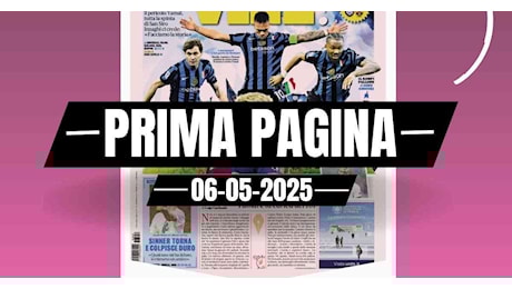 Prima pagina Gazzetta dello Sport: “Inter, vai con il Barcellona!”