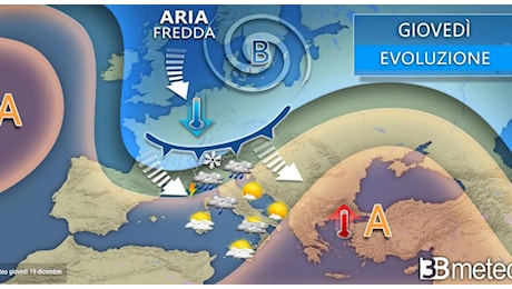 Tempesta del solstizio sull'Italia: sarà una burrasca con piogge, vento e nevicate. Ecco la data (e le regioni più a rischio)