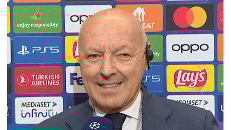 Marotta: «Inter, stasera è come una finale. Orgogliosi di rappresentare l’Italia!»