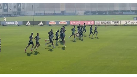 (VIDEO) La rifinitura della Juventus in vista della sfida al Lille