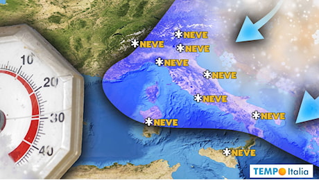 Alto rischio di un meteo con gelo e neve peggiori da 15 anni. Quando