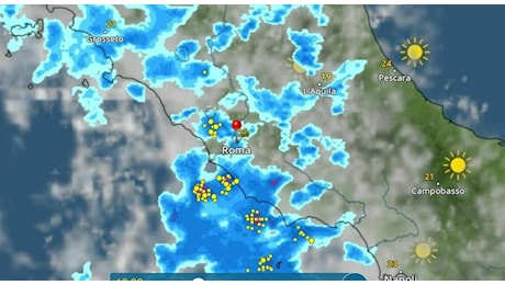 Temporale Roma oggi, quando e dove piove: l'allerta meteo quanto dura e le previsioni della settimana