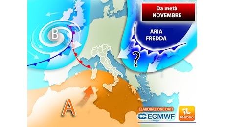 Meteo: Freddo dalla Russia a metà Novembre, il Centro Europeo conferma una svolta