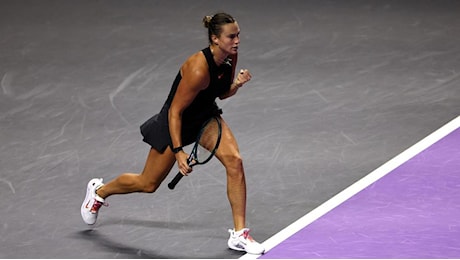 Aryna Sabalenka vince e si assicura le semifinali alle WTA Finals