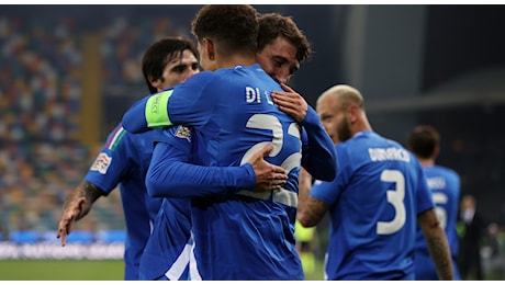 Nations League, Italia-Israele 4-1. Di Lorenzo: «Una serata che porterò per tutta la vita»