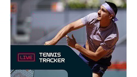 Tennis Tracker: oggi a Roma Sonego, Passaro, Darderi, Cocciaretto e Stefanini, Errani ko