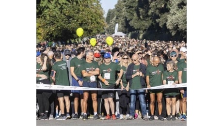 Corri la Vita, Firenze si tinge di verde: distribuite più di 38.000 magliette