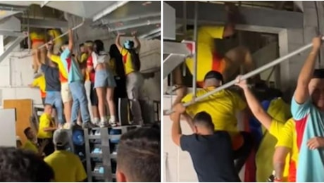 Coppa America, i tifosi senza biglietto entrano allo stadio dal condotto di ventilazione