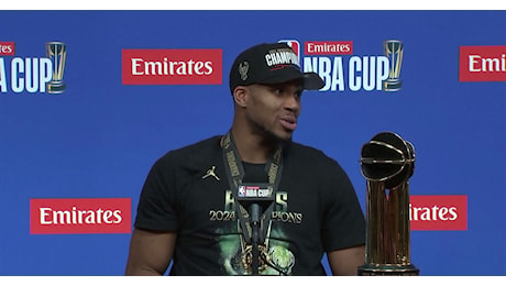 NBA Cup, Giannis Antetokounmpo: L'avevo promesso a Liam, potrà comprarsi una casa