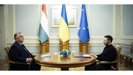 Il Primo Ministro ungherese Viktor Orban in visita a Kiev per incontrare Zelensky